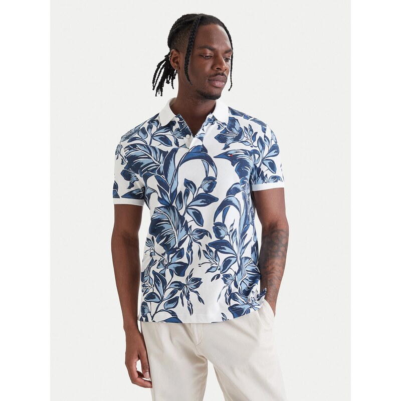Tommy Hilfiger pánské vzorované polo tričko