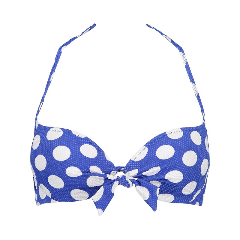 Plavky vrchní díl Undercolors of Benetton Blau/ Weiß 8417913