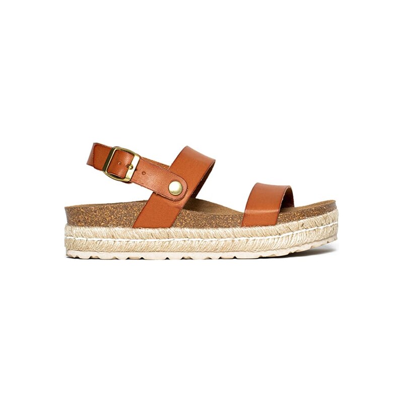 Sandály BAYTON Camel 645452 115273835