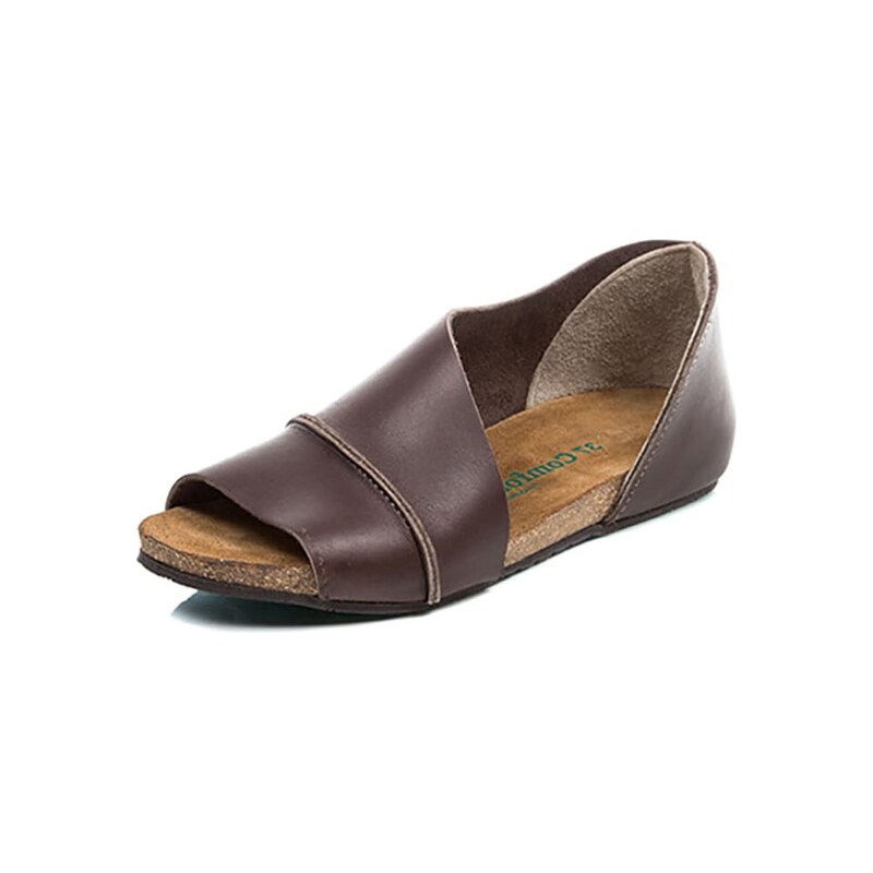 Sandály Comfortfusse Braun 4911854 115274715