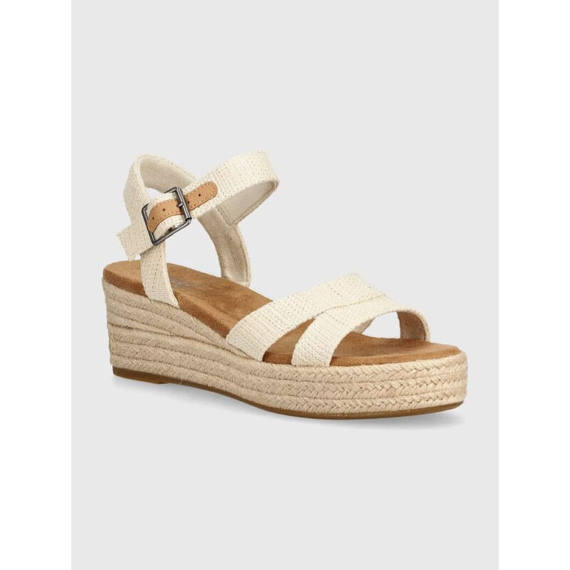 Sandály TOMS Creme 527886 115277005