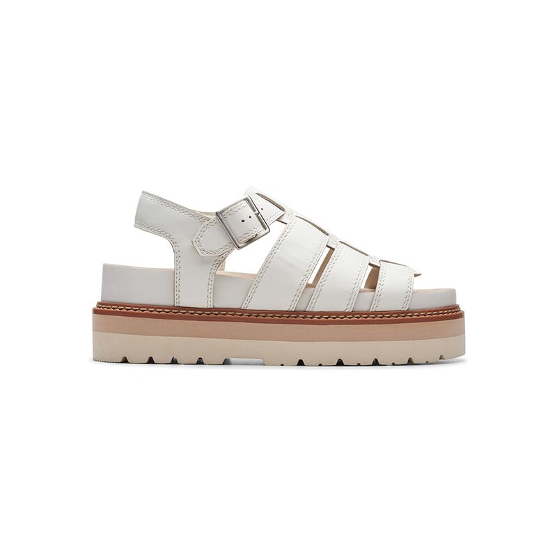Sandály Clarks Weiß 9050400 115277040