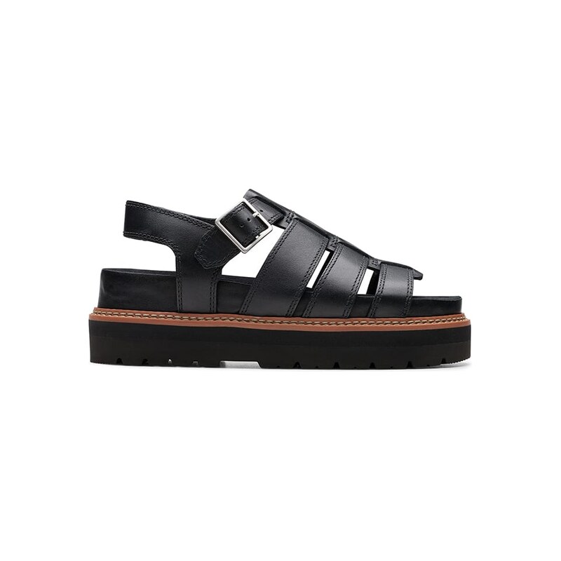 Sandály Clarks Schwarz 564498 115277041
