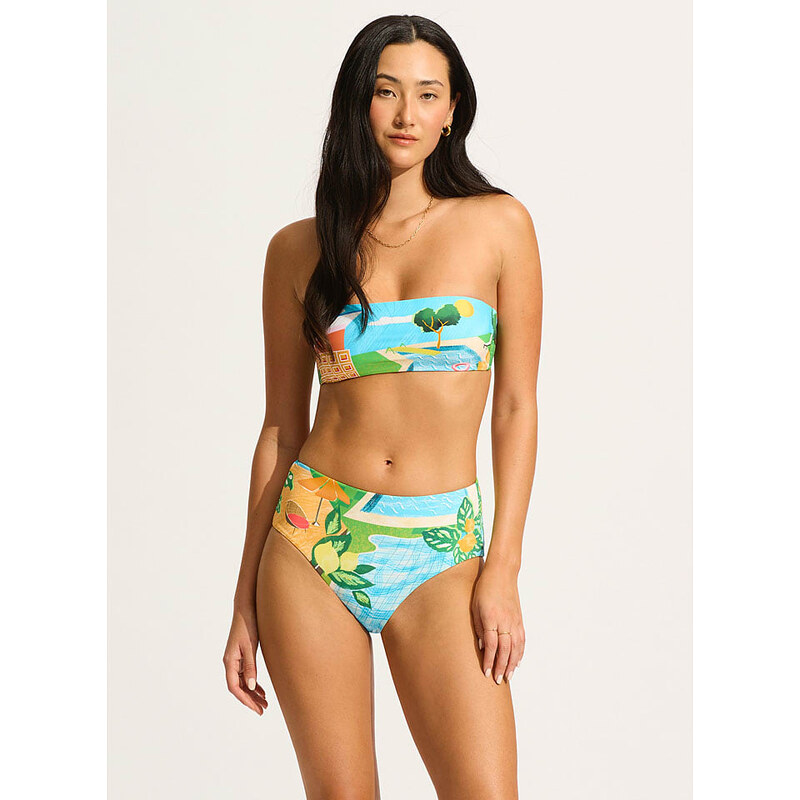 Plavky spodní díl Seafolly Türkis/ Grün 7369887 115277599