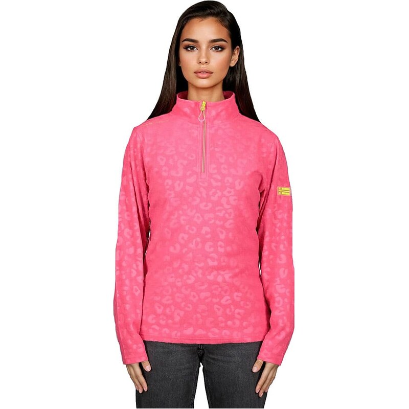 Mikina Geographical Norway Pink 2783704