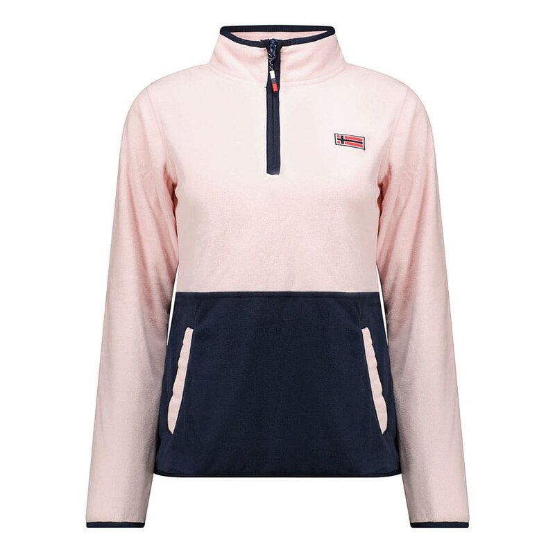 Mikina Geographical Norway Rosé/ Dunkelblau 402424 115280497