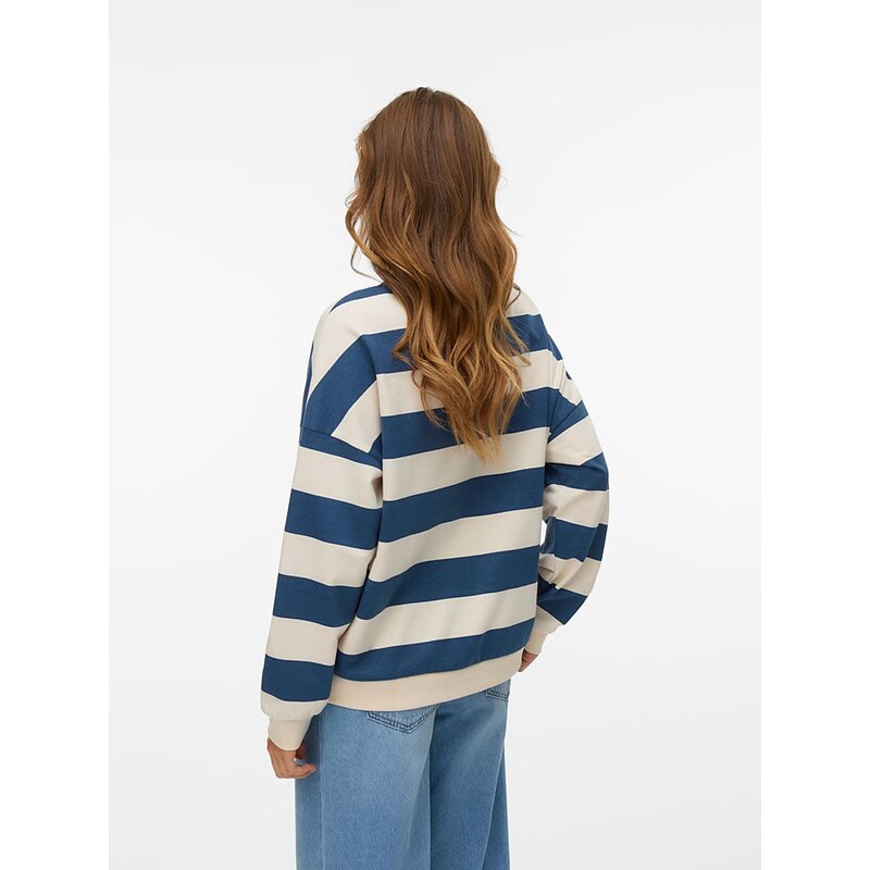 Mikina Vero Moda Blau/ Creme 1587160