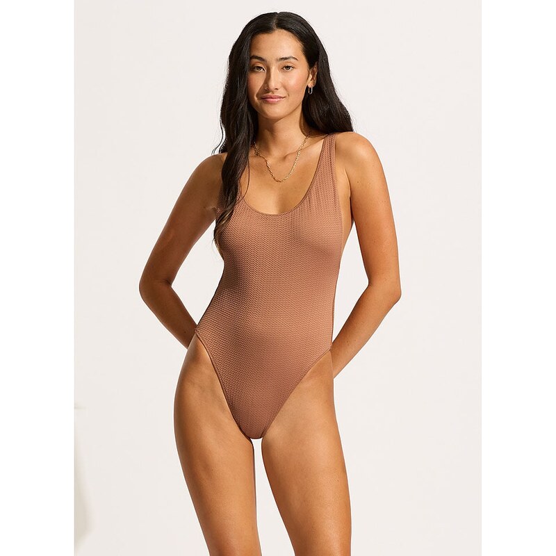 Plavky Seafolly Braun 7605813