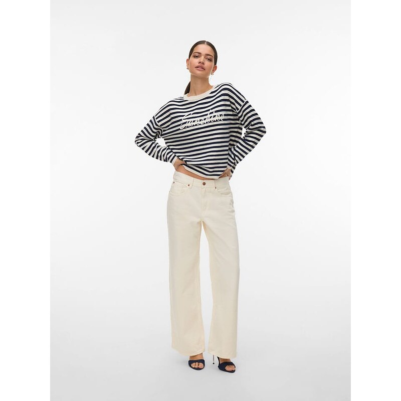 Vero Moda Schwarz/ Creme 2435491