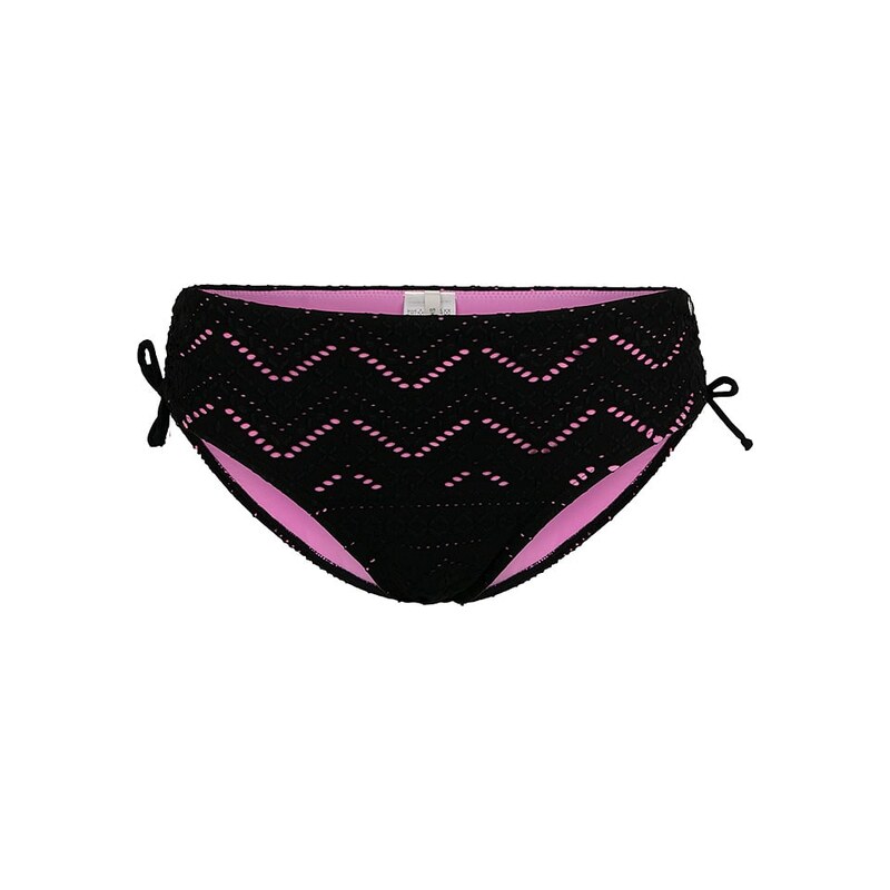 Plavky spodní díl SHORT STORIES Schwarz/ Pink 719204