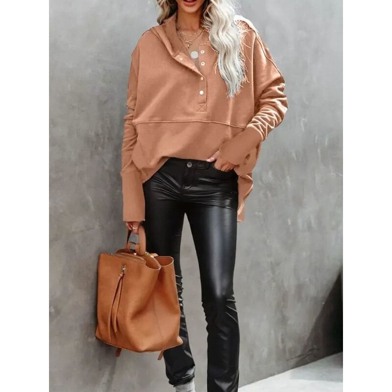 Mikina Milan Kiss Camel 8411349