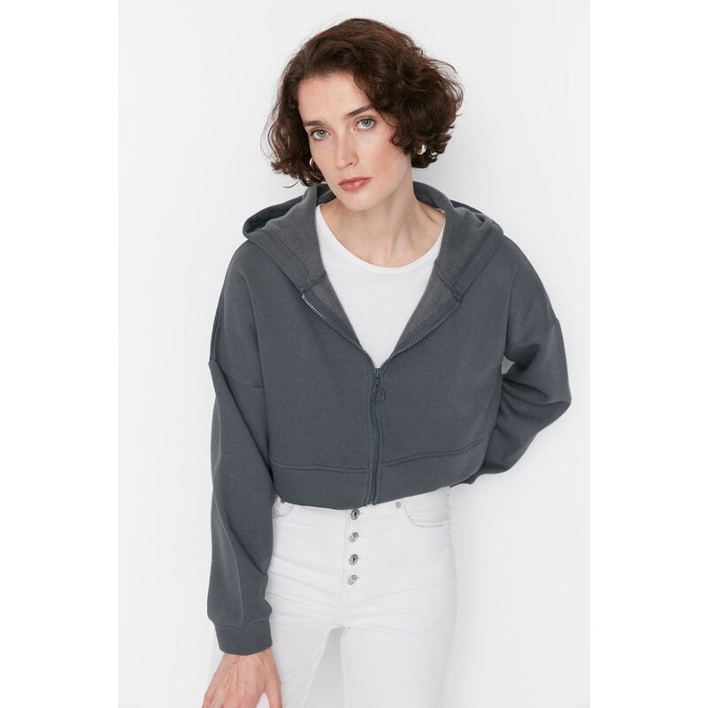Mikina trendyol Grau 3606109