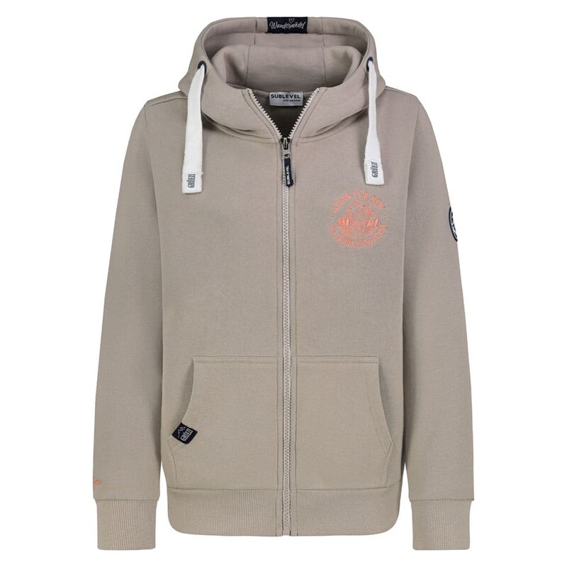 Mikina Sublevel Beige/ Grau 5579365