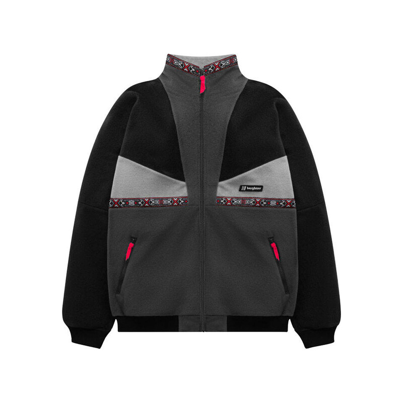 Mikina Berghaus Schwarz/ Rot/ Grau 5335767 115288808