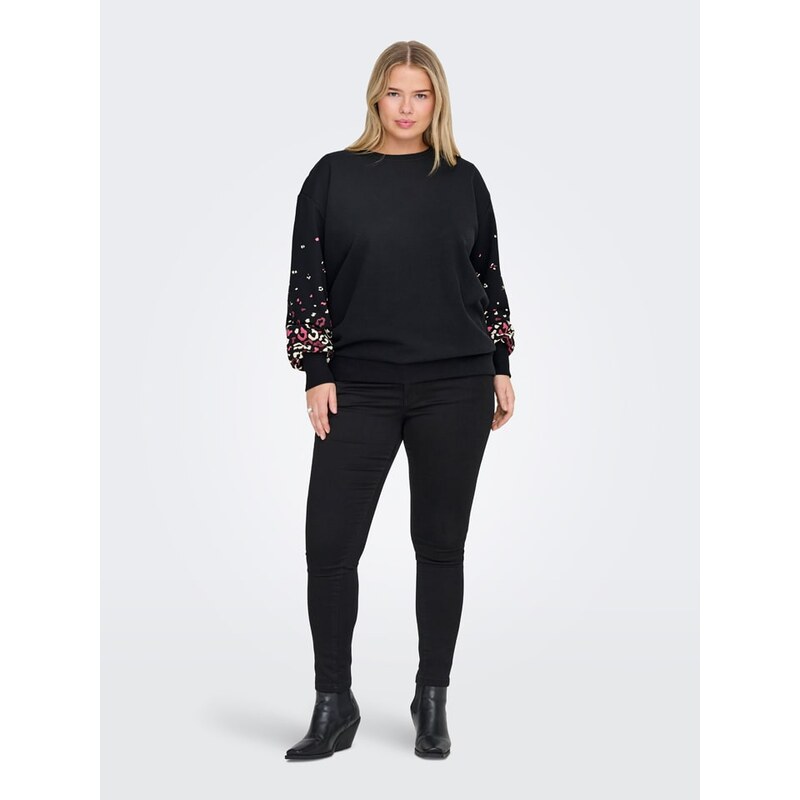 Mikina ONLY Carmakoma Schwarz 726096