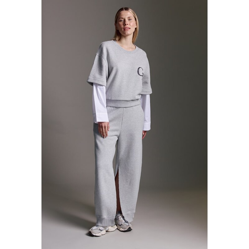 Mikina Cotton Candy Hellgrau 7668296