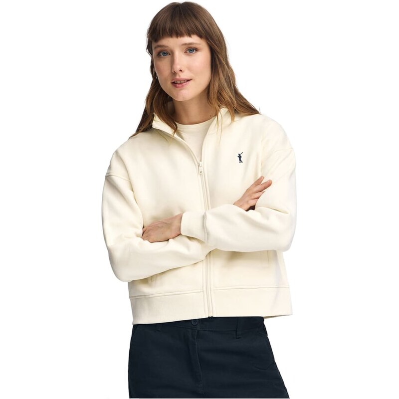 Mikina Polo Club Creme 6602800