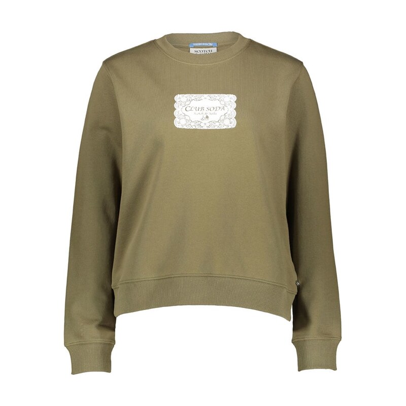 Mikina Scotch & Soda Khaki 1246427 115294237