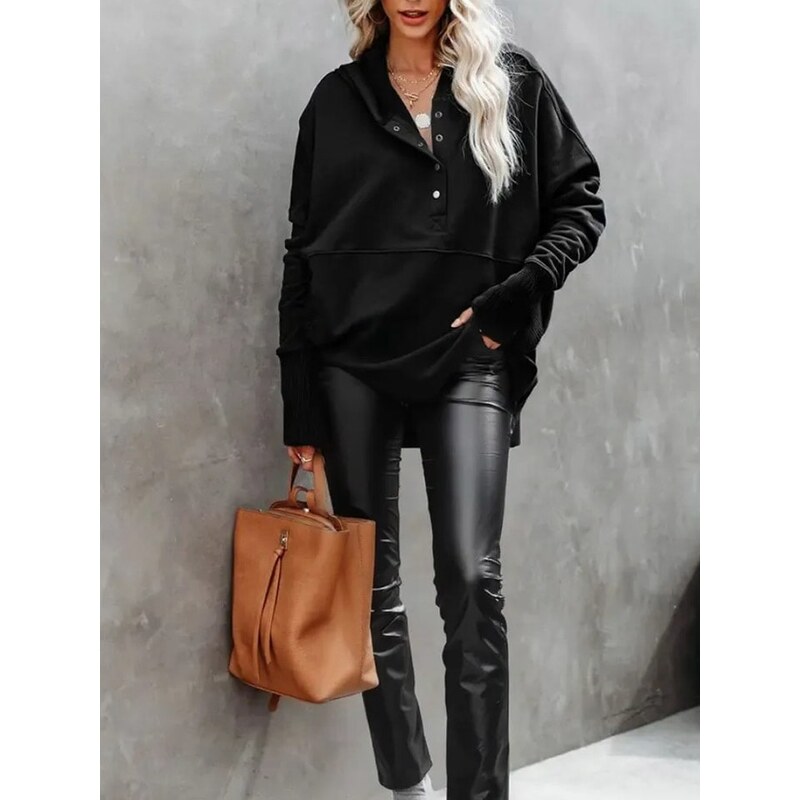 Mikina Milan Kiss Schwarz 1136144 115295801
