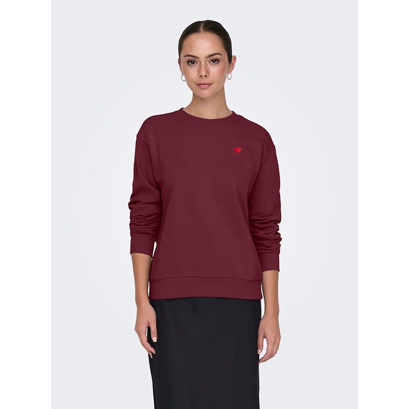 Mikina JDY Bordeaux 8843283 115300134