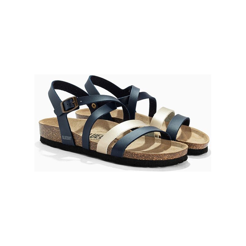 Sandály Bluebay Dunkelblau/ Beige 8091540 115302895