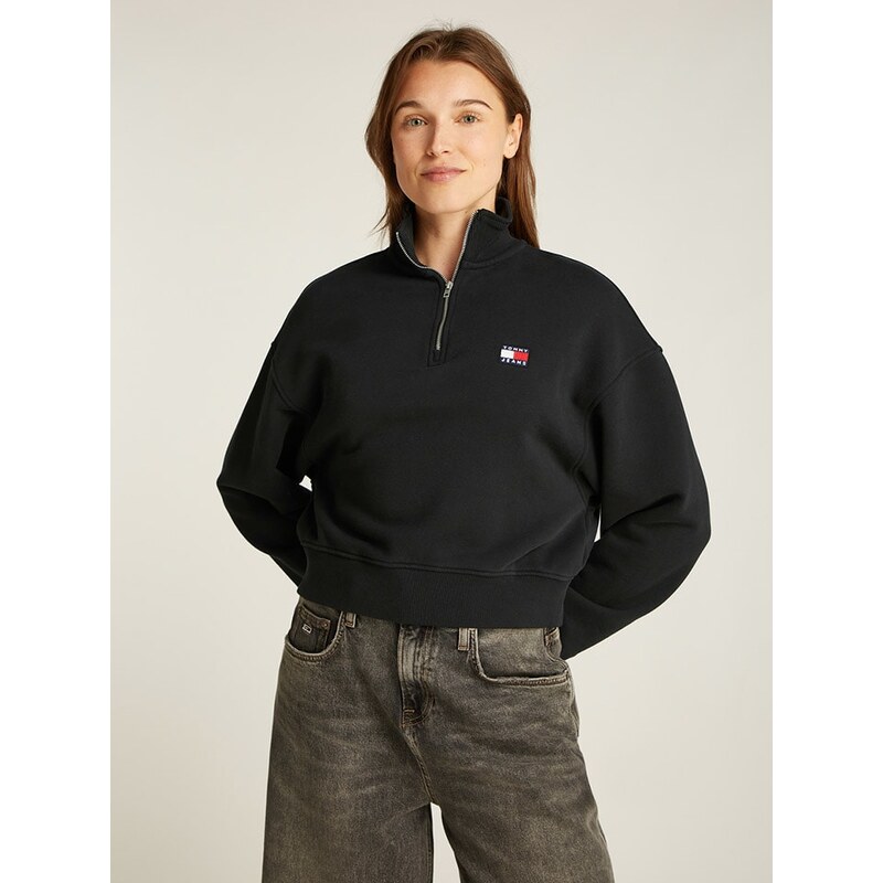 Mikina TOMMY JEANS Schwarz 8774469