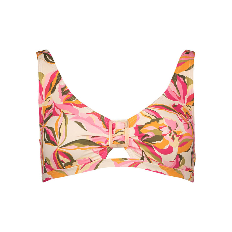 Plavky vrchní díl s.Oliver Creme/ Pink 6989414