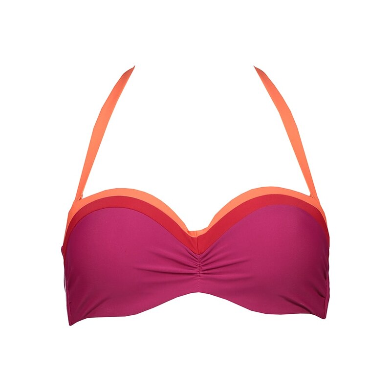 Plavky vrchní díl s.Oliver Pink/ Orange 6250587