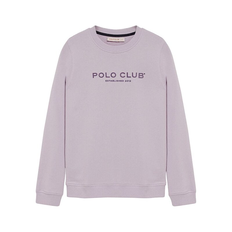 Mikina Polo Club Lila 2862291