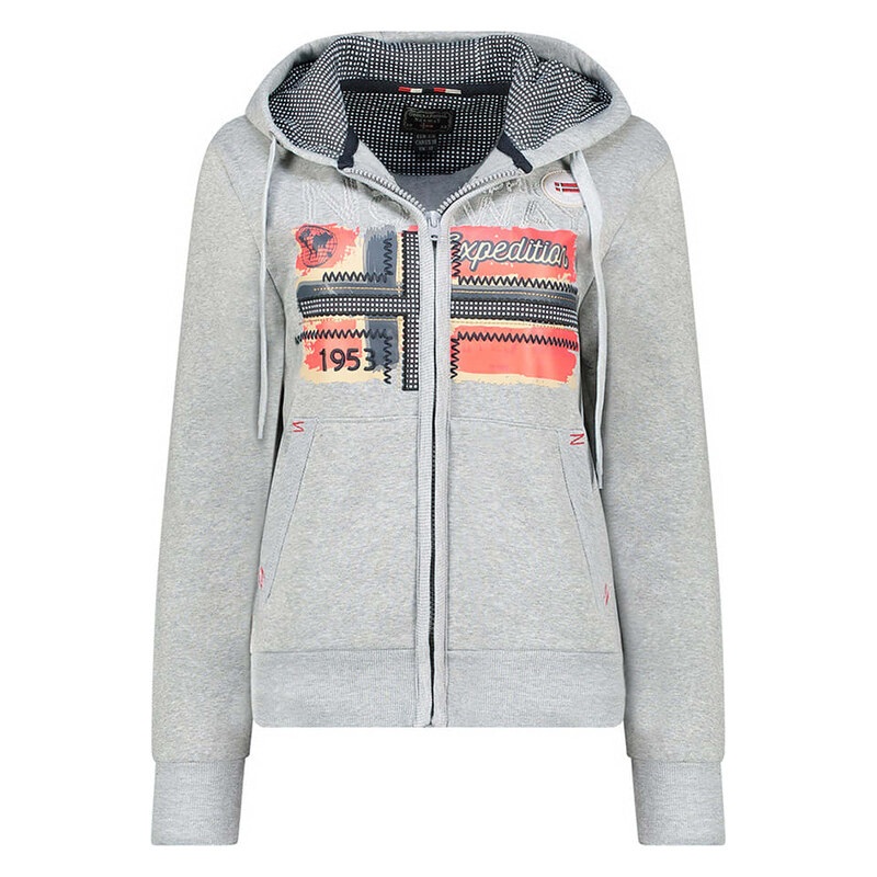 Mikina Geographical Norway Hellgrau 5037113 115311004