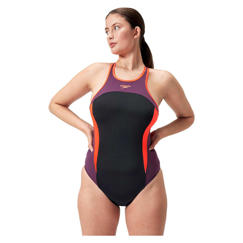 Plavky Speedo Schwarz/ Orange/ Lila 9799486 115311674