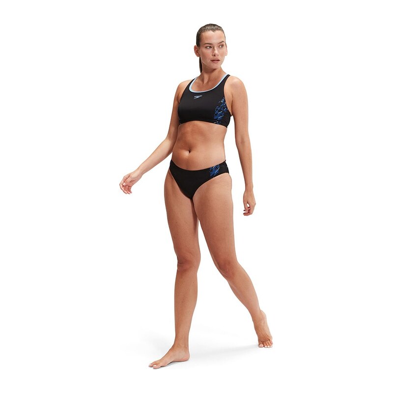Plavky Speedo Schwarz/ Hellblau/ Blau 2322259 115311689