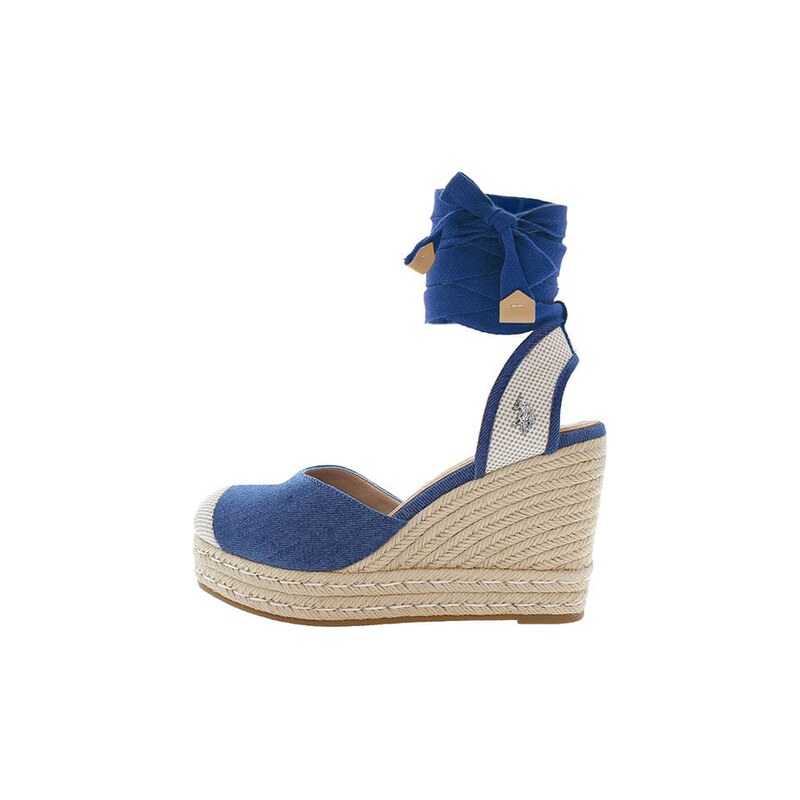 Sandály U.S. Polo Assn. Blau/ Beige 549284 115312961