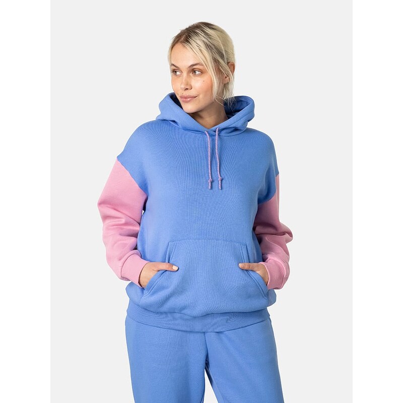 Mikina KARI TRAA Blau/ Rosa 5269722 115313222