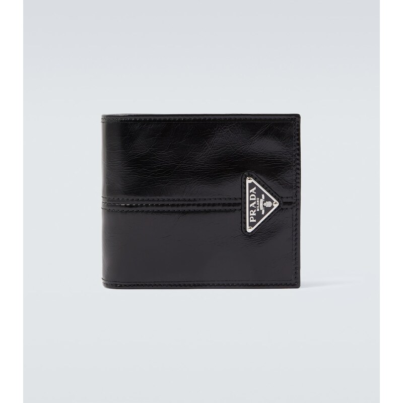Prada Logo leather wallet