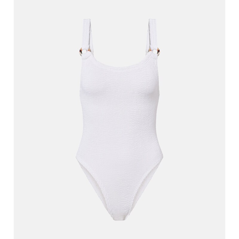 Burberry x Hunza G Domino Burberry Check swimsuit
