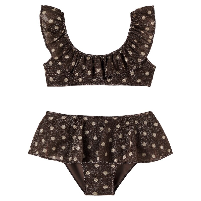 Oseree Kids OsÃree Kids Osemini LumiÃ¨re polka-dot ruffled