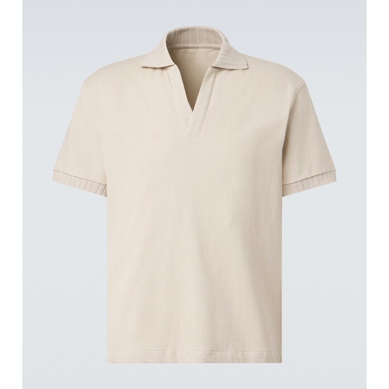 Stòffa Cotton polo shirt