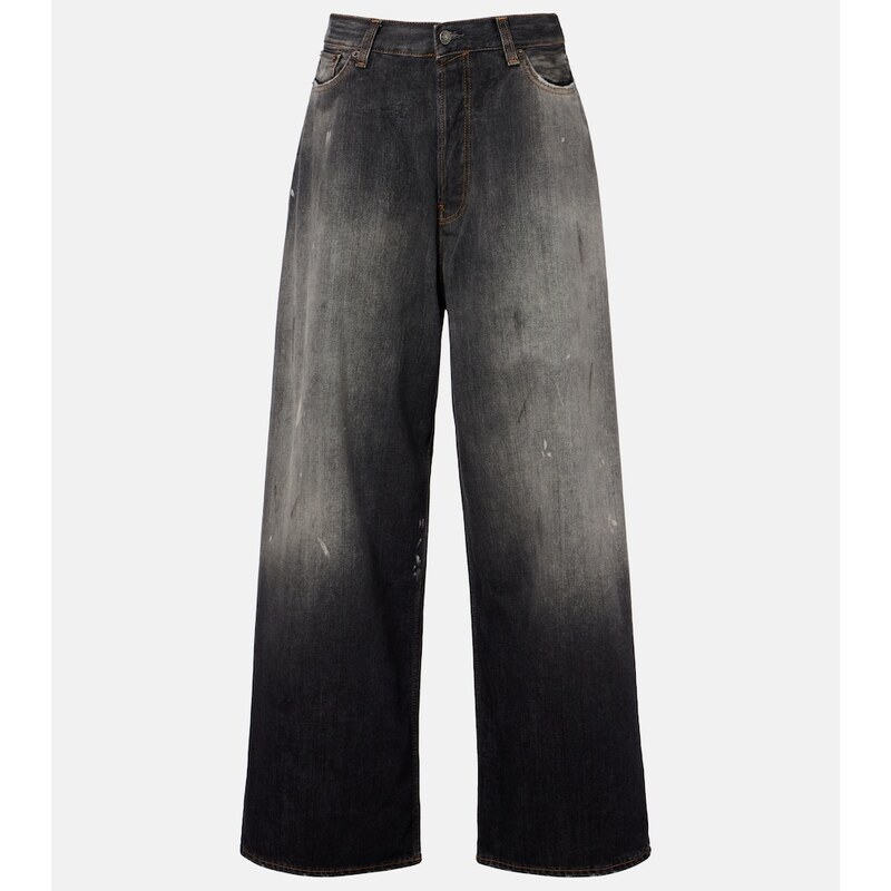 Acne Studios 2023 distressed wide-leg jeans