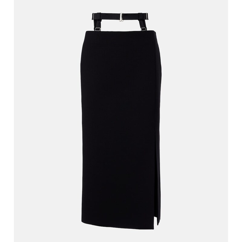 Mugler Cutout pencil skirt