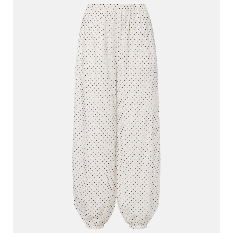 Posse Evie polka-dot balloon pants