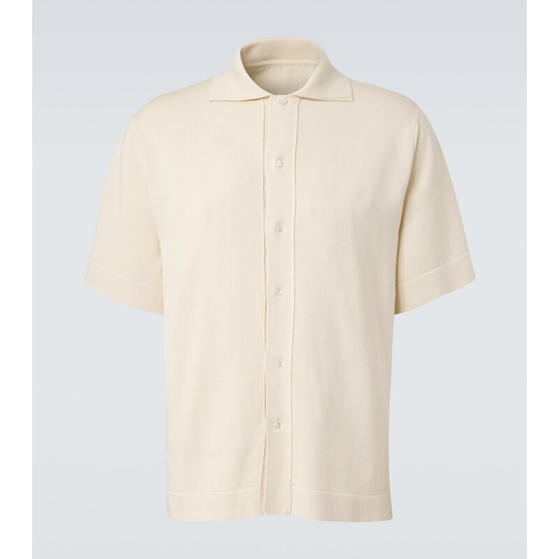 Stòffa Knitted cotton shirt