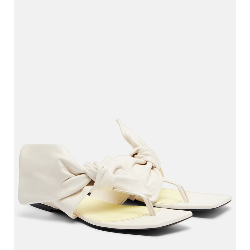 Givenchy Boudoir Bow leather sandals