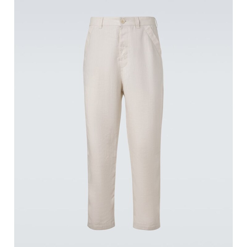 Brunello Cucinelli Linen straight pants