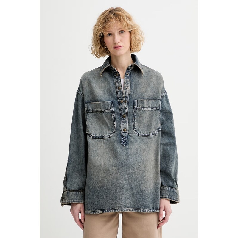 Zadig&Voltaire mikina dámská džínová 115248849