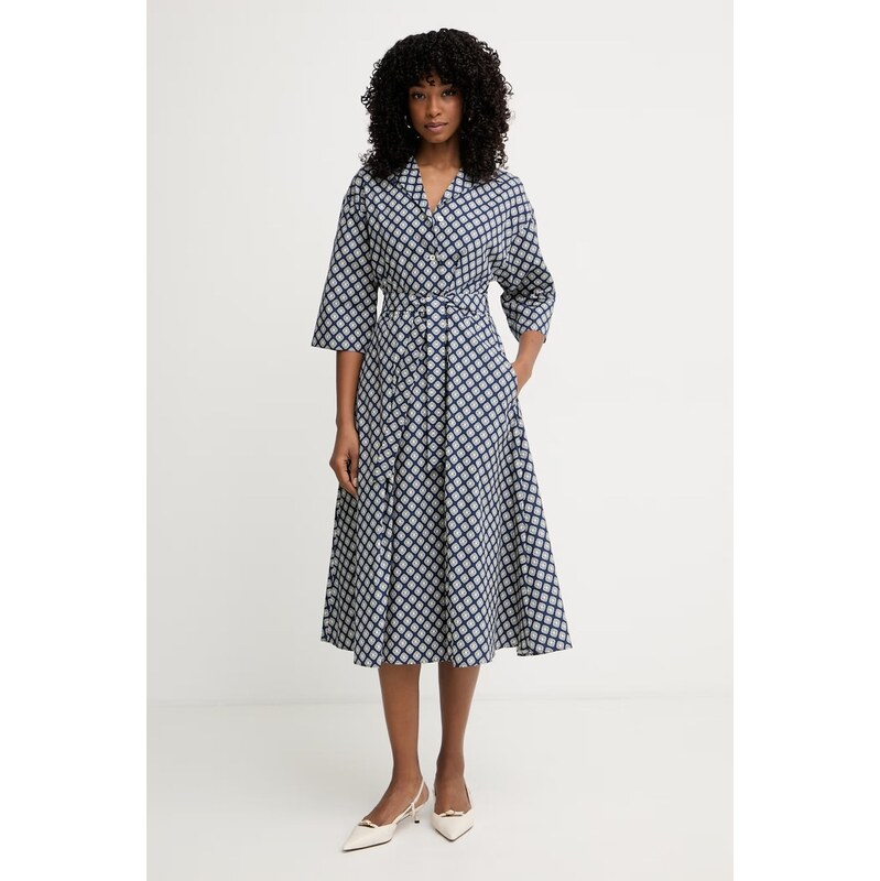 Weekend Max Mara šaty bavlněné UNIGENO 115249834