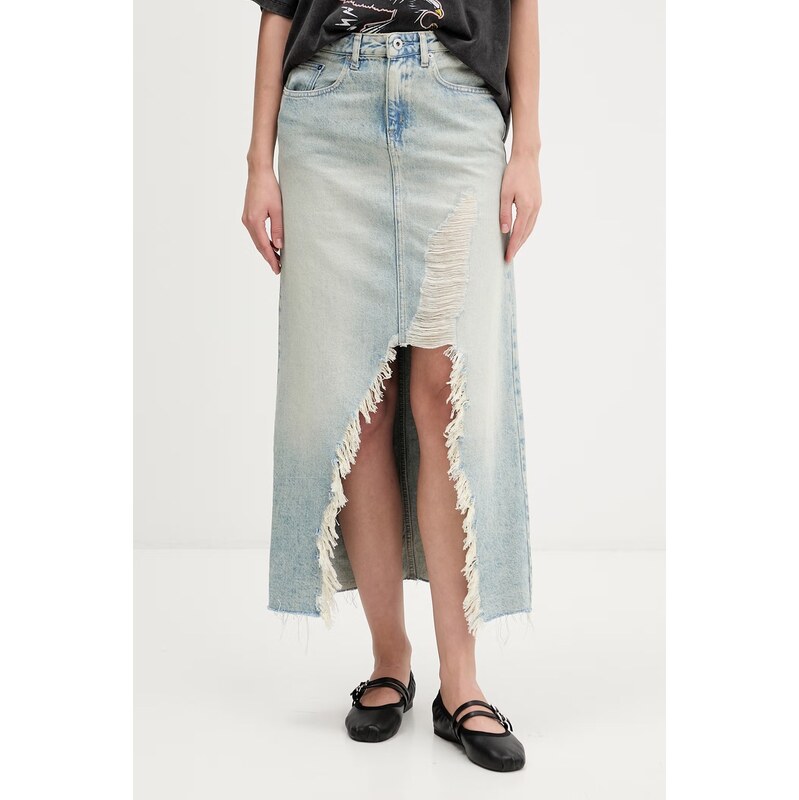 Karl Lagerfeld Jeans sukně džínová