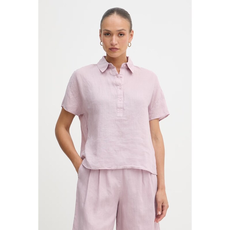 United Colors of Benetton halenka dámská lněná