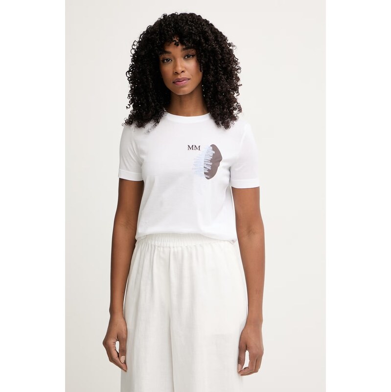 MM by Max Mara tričko dámské bavlněné LICENZA 115249552