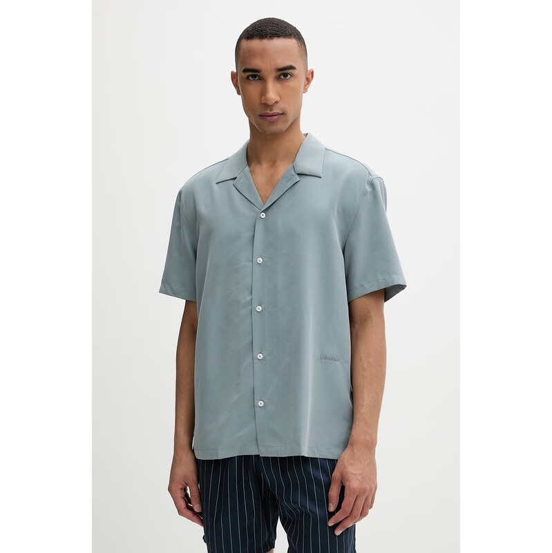 Calvin Klein košile pánská s modalem